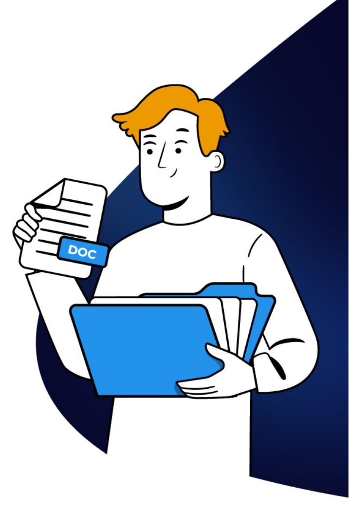 Consultant Finomnia analizând documente